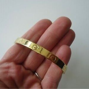 Rare Aldo Cipullo X Charles Revson Cartier Love Bracelet. Size small/medium.